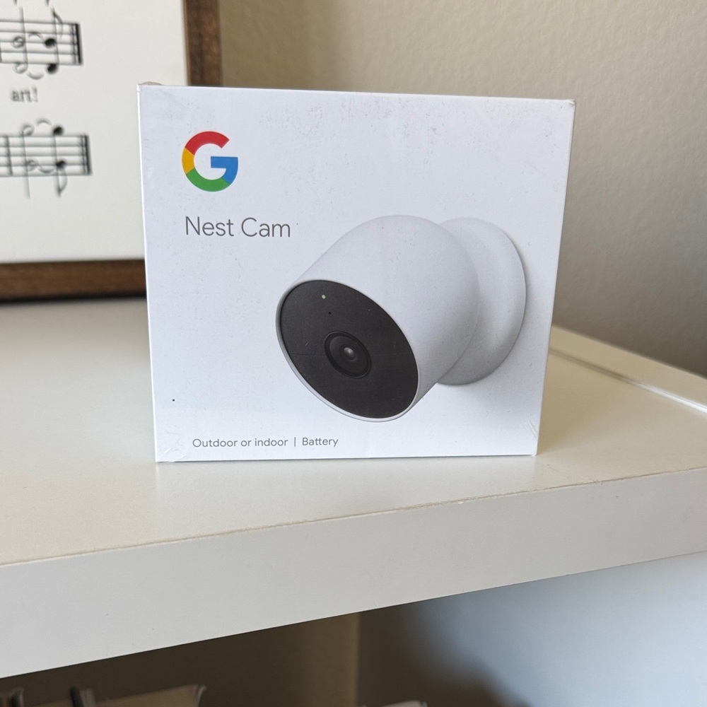 Google Nest Cam in Classic White